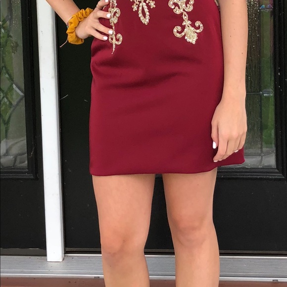 Dave and Johnny bodycon homecoming party dress - Picture 2 of 5